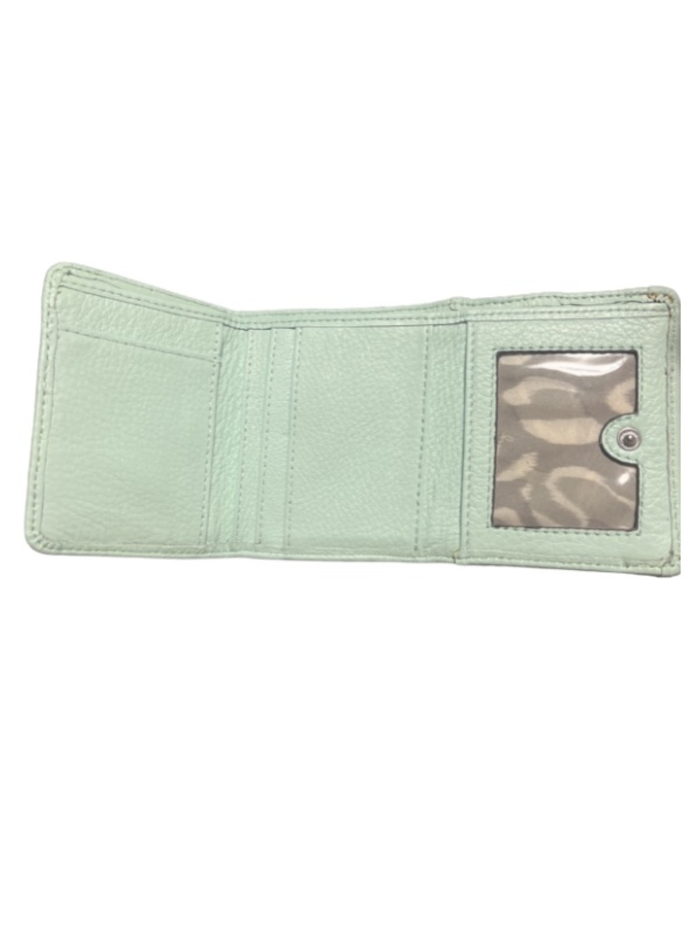 Aimee Kestenberg Ashley Mint
Green Pebbled Leather Mini
Pouch Wallet - Picture 8 of 10